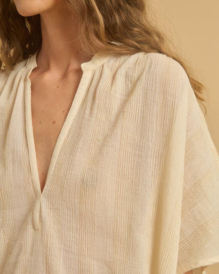 Diega TOP TIZIA 1 ECRU DORE