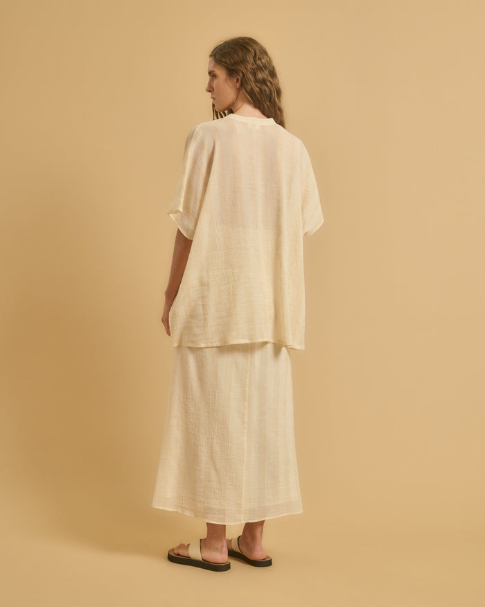 Diega TOP TIZIA 1 ECRU DORE