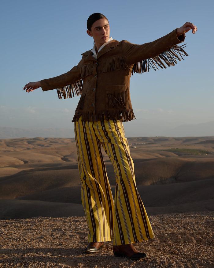 Diega VESTE VESTERNO 1 TAUPE