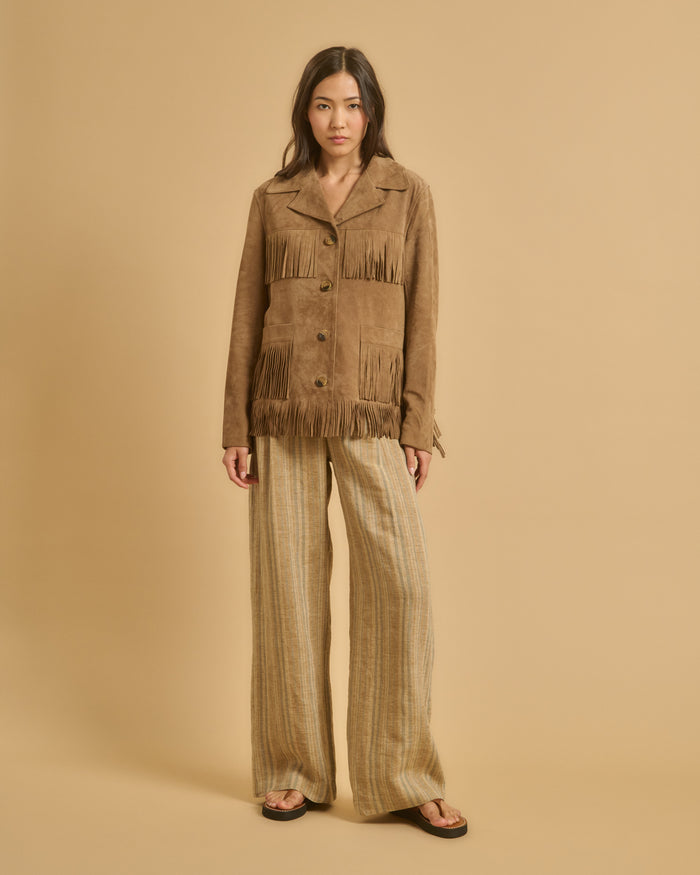 Diega VESTE VESTERNO 1 TAUPE