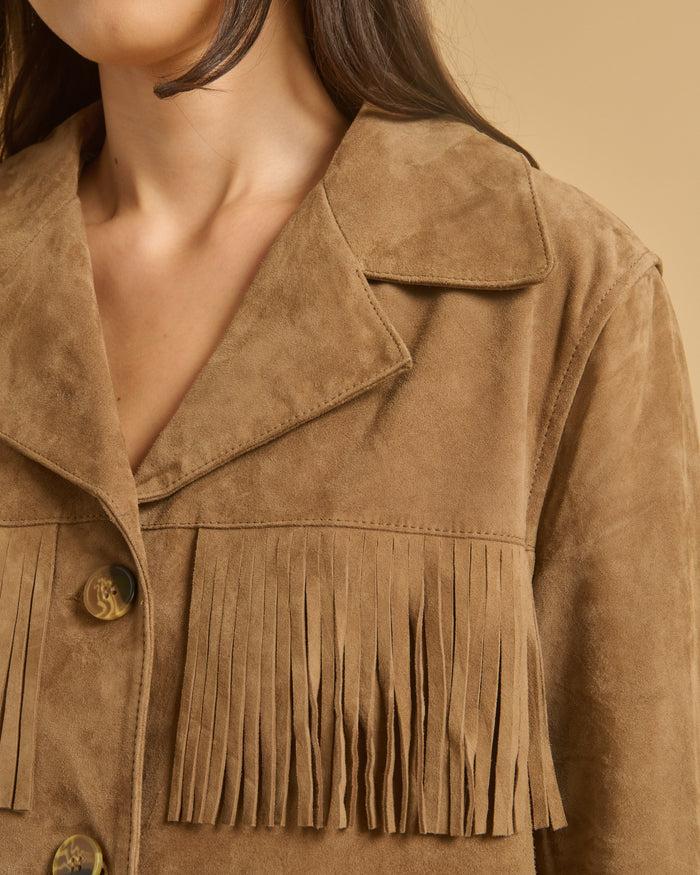 Diega VESTE VESTERNO 1 TAUPE