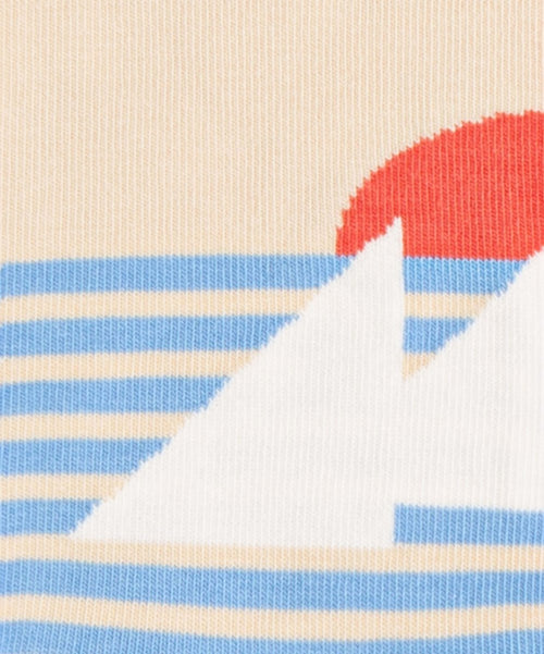 Dilly Socks Notre Chaussettes: Abstract Sailing