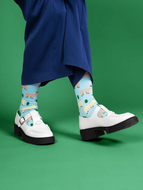 Dilly Socks Notre Chaussettes: Alpaca Gang