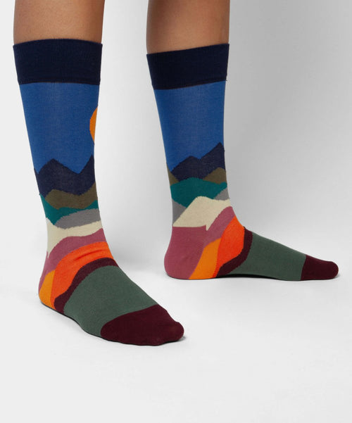 Dilly Socks Notre Chaussettes: Alpine Glow