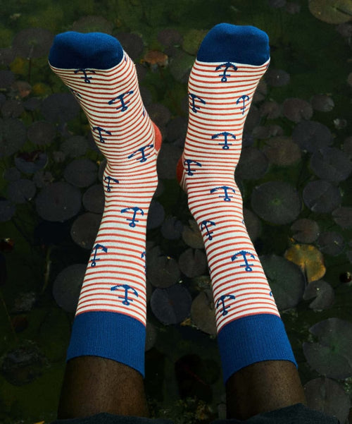 Dilly Socks Notre Chaussettes: Anchored In Love