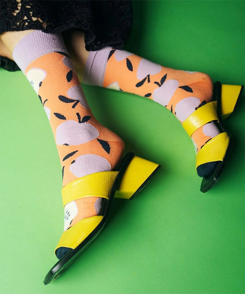 Dilly Socks Notre Chaussettes: Apple Of My Eye