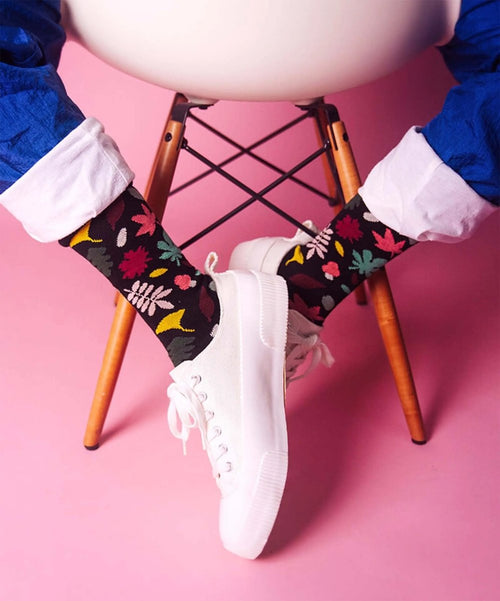 Dilly Socks Notre Chaussettes: Autumn Leaves