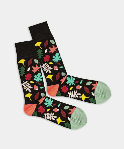 dilly socks Notre chaussettes: Autumn Leaves