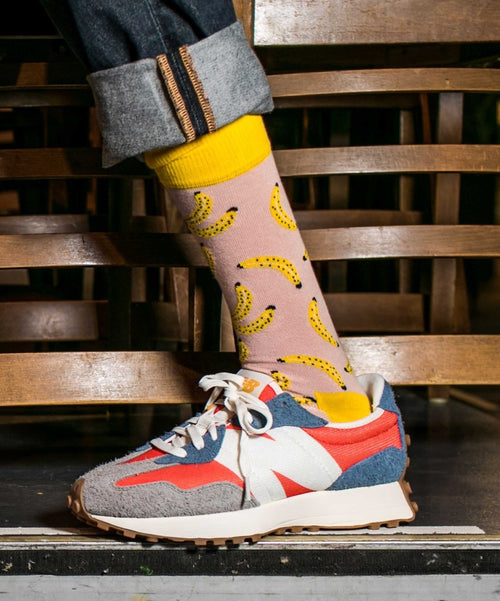Dilly Socks Notre Chaussettes: Banana Split