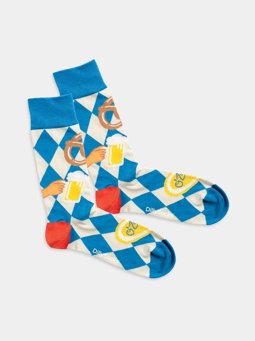 dilly socks Notre Chaussettes: Bavarian Blue