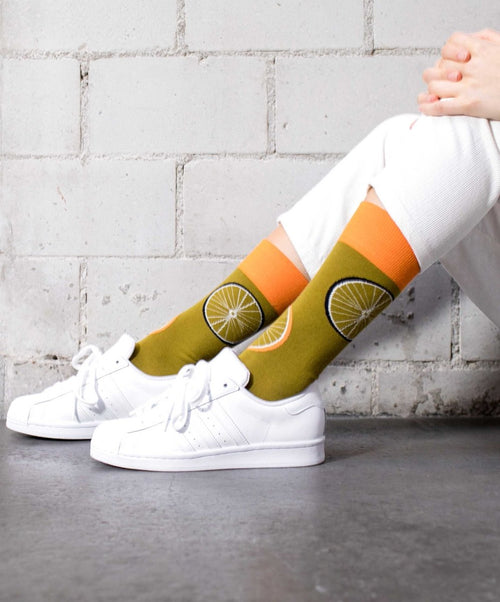 Dilly Socks Notre Chaussettes: Big Wheels