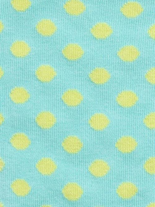 Dilly Socks Notre Chaussettes: Big Yellow Dots