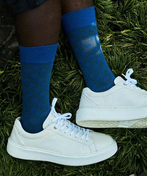 Dilly Socks Notre Chaussettes: Blue Berries