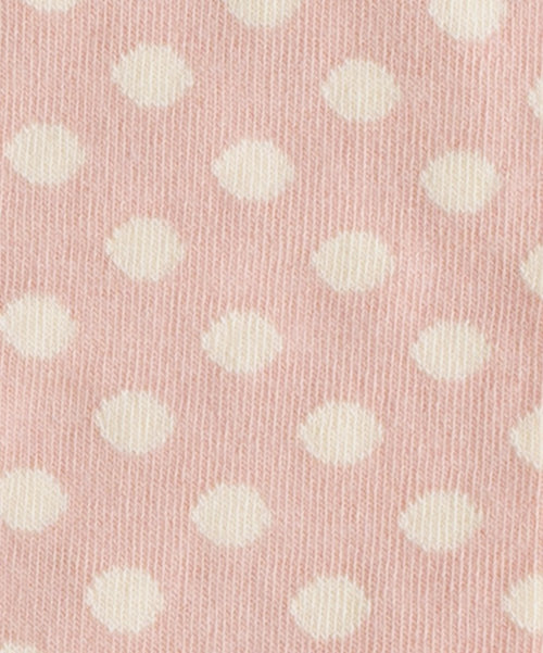 Dilly Socks Notre Chaussettes: Blush Dots
