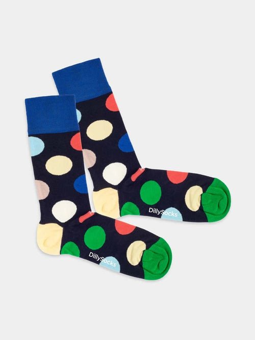 dilly socks Notre Chaussettes: Bold Confetti