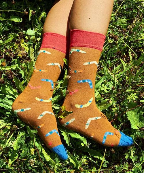 Dilly Socks Notre Chaussettes: Boomerang