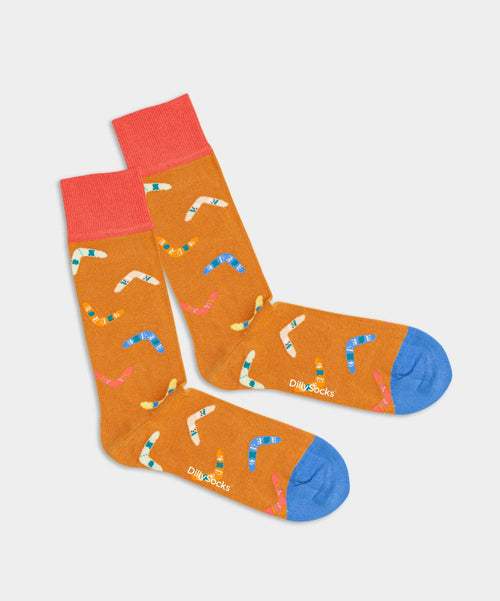 dilly socks Notre chaussettes: Boomerang