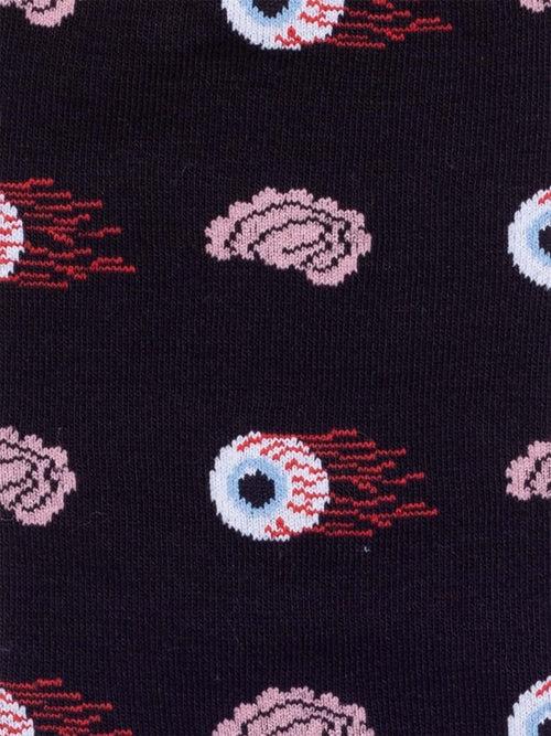 Dilly Socks Notre Chaussettes: Burning Eyes