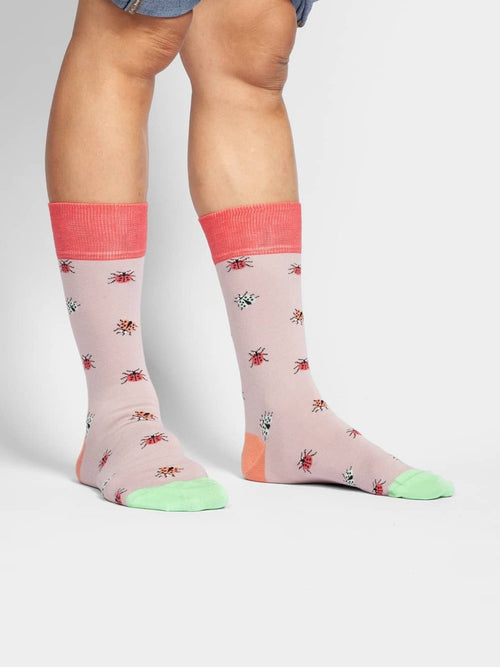 Dilly Socks Notre Chaussettes: Buzzing Beetles