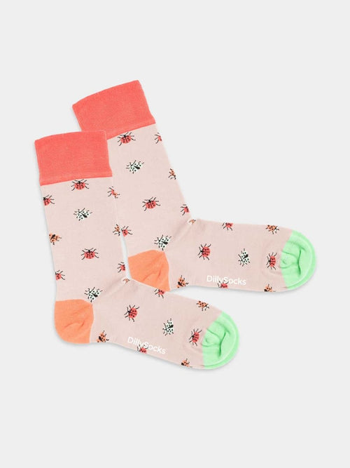 dilly socks Notre Chaussettes: Buzzing Beetles