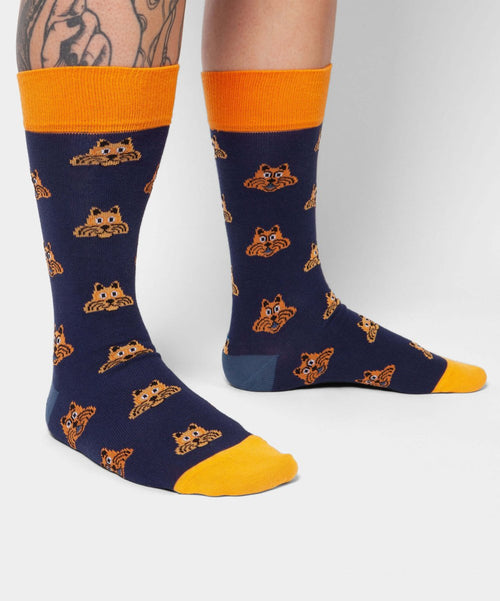 Dilly Socks Notre Chaussettes: Cheshire Cat