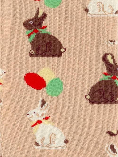 Dilly Socks Notre Chaussettes: Chocolate Bunny