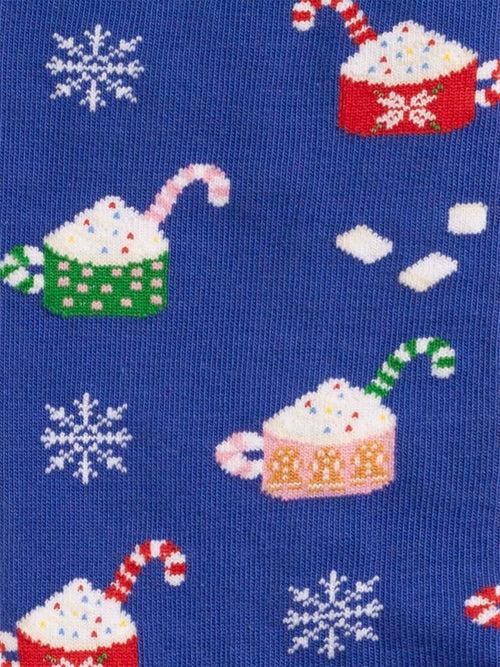 Dilly Socks Notre Chaussettes: Christmas Latte