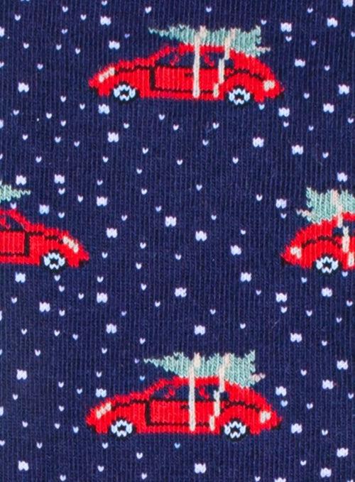 Dilly Socks Notre Chaussettes: Christmas Night Tree