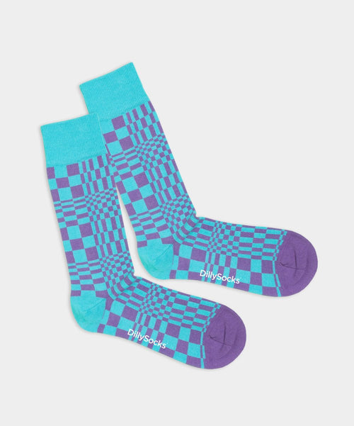 dilly socks Notre chaussettes: Colorful Delusion