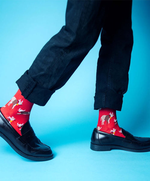 Dilly Socks Notre Chaussettes: Cowbell