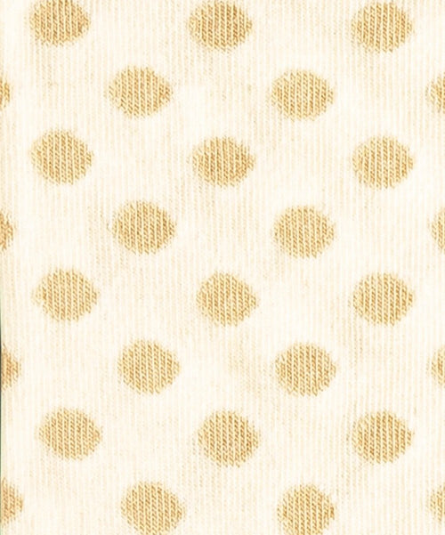 Dilly Socks Notre Chaussettes: Cream Dots