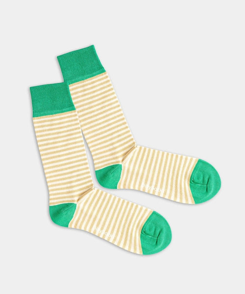 dilly socks Notre chaussettes: Cream Ring