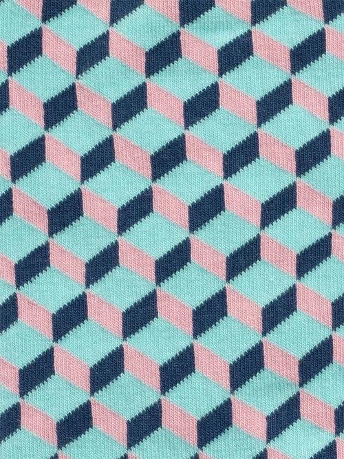 Dilly Socks Notre Chaussettes: Cristal Clear Dice