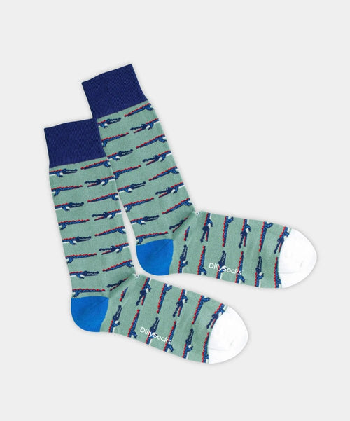 dilly socks Notre chaussettes: Croc O'Clock