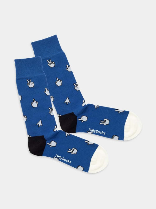 dilly socks Notre chaussettes: Cursor Curse