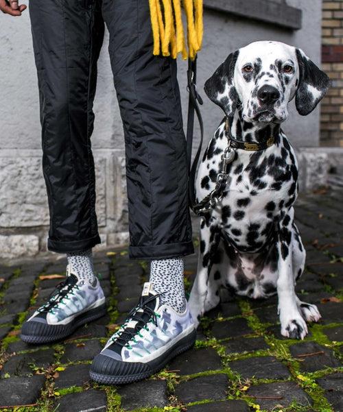 Dilly Socks Notre Chaussettes: Dalmatian