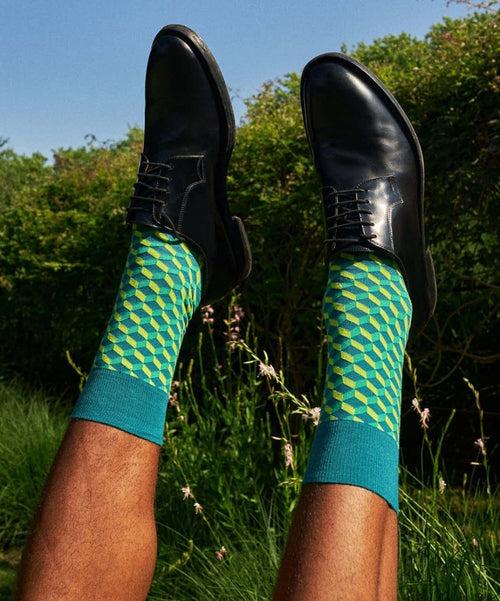 Dilly Socks Notre Chaussettes: Dandelion Dice