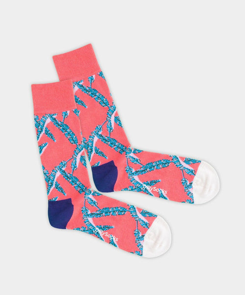 Dilly Socks Notre Chaussettes: Day Leaf