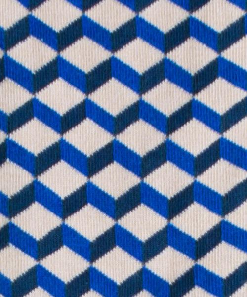 Dilly Socks Notre Chaussettes: Denim Dice