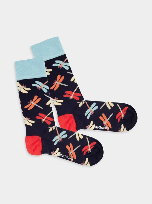 dilly socks Notre Chaussettes: Dragonflies