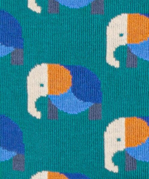 Dilly Socks Notre Chaussettes: Elevated Elephant