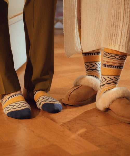 Dilly Socks Notre Chaussettes En Laine: Cozy Alma