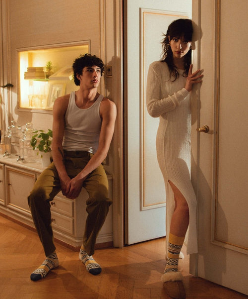 Dilly Socks Notre Chaussettes En Laine: Cozy Alma