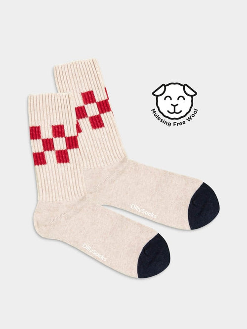 dilly socks Notre chaussettes en laine: Cozy Elli dilly socks Notre chaussettes en laine: Cozy Elli