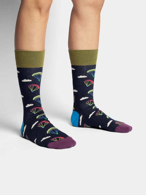 Dilly Socks Notre Chaussettes: Fall From Above
