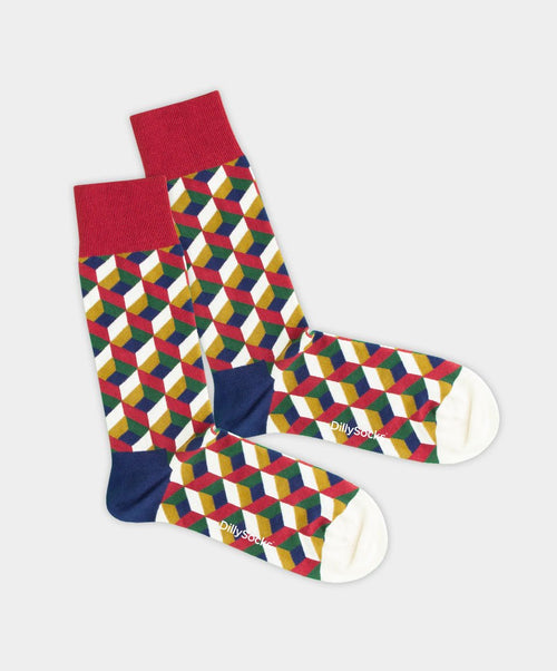 dilly socks Notre chaussettes: Fancy Dice