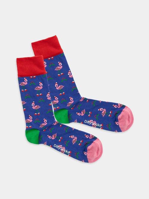 dilly socks Notre Chaussettes: Flamingo Fest