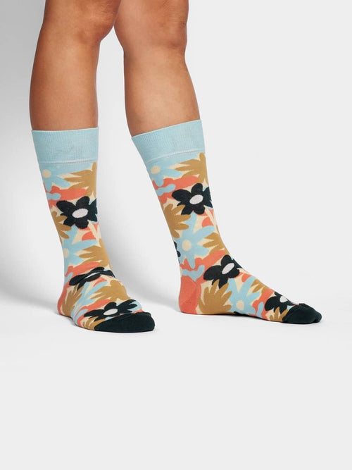 Dilly Socks Notre Chaussettes: Flower Party