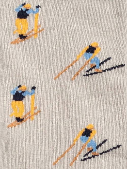 Dilly Socks Notre Chaussettes: Foggy Skiing