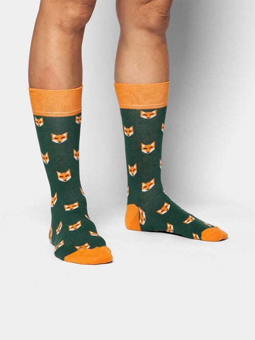Dilly Socks Notre Chaussettes: Fossiled Fox